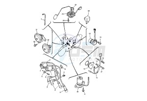 XJR 1300 drawing ELECTRICAL DEVICES