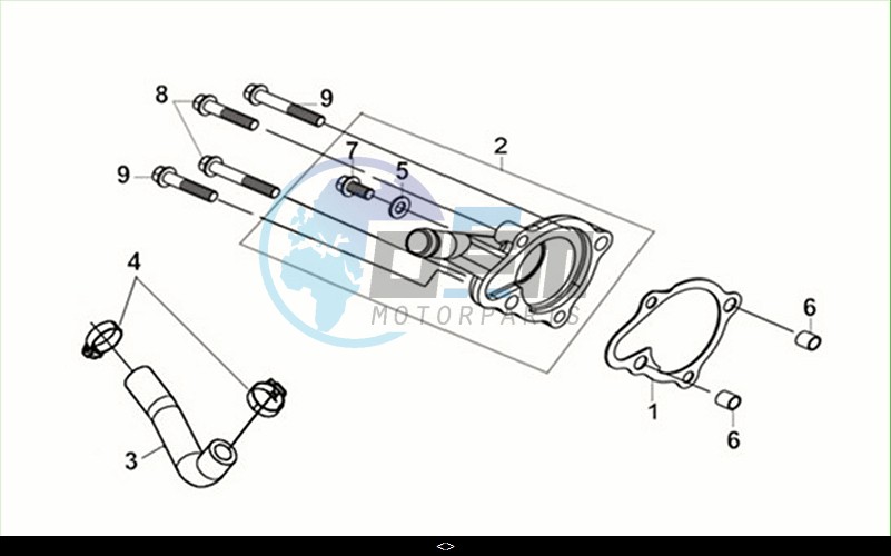 WATER PUMP COVER