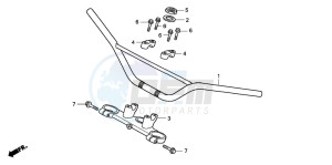 CR85R drawing HANDLE PIPE