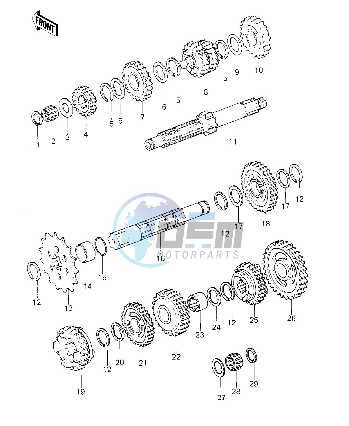 TRANSMISSION -- 81KDX250-B1- -