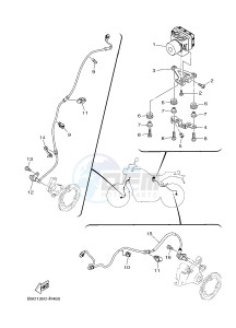 MTM850 MTM-850 XSR900 (B901) drawing ELECTRICAL 3