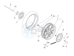 SX 50 LIMITED EDITION (EMEA) drawing Rear wheel II