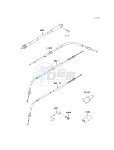 KLX 300 A [KLX300R] (A2-A6) [KLX300R] drawing CABLES