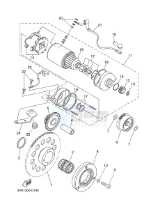 XT660X (10SC 10SC 10SC 10SC) drawing STARTER CLUTCH