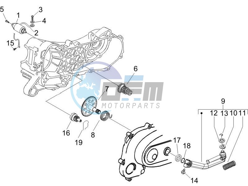 Starter - Electric starter