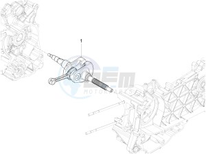 150 Sprint 4T 3V ie (APAC) (AU, CD, EX, JP, RI, TH, TN) drawing Crankshaft