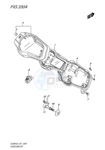 DL650 ABS V-STROM EU drawing SPEEDOMETER