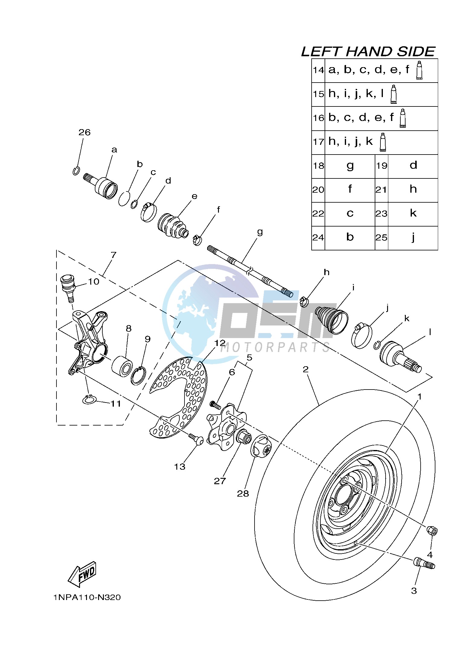 FRONT WHEEL