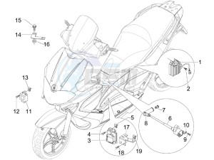 Runner 200 ST 4t e3 drawing Voltage Regulators - Electronic Control Units (ecu) - H.T. Coil