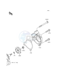 NINJA 250SL ABS BX250BGF XX (EU ME A(FRICA) drawing Water Pump