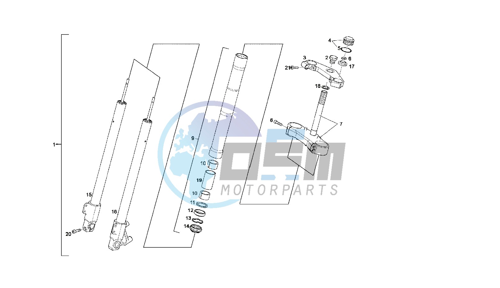 FRONT FORK MARZOCCHI