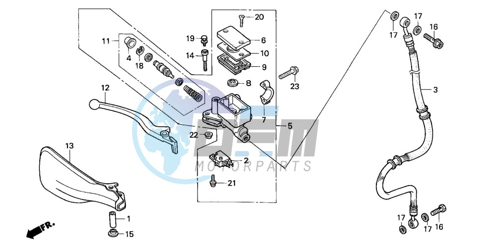 FR. BRAKE MASTER CYLINDER (2)