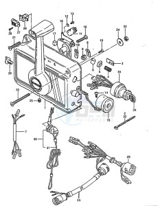 DT 140 drawing Remote Control (1983)