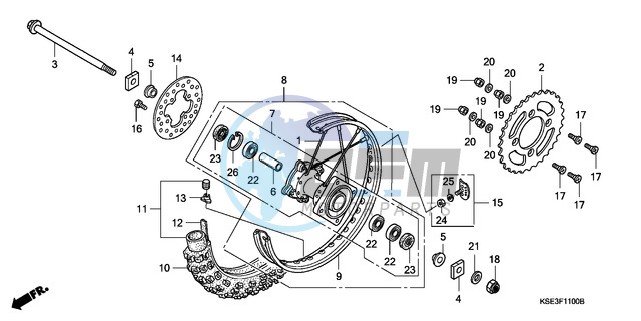 REAR WHEEL