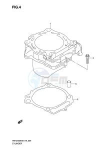 RM-Z450 (E19) drawing CYLINDER (RM-Z450K8 K9 L0)