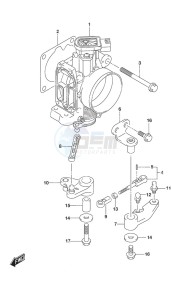 DF 140A drawing Throttle Body