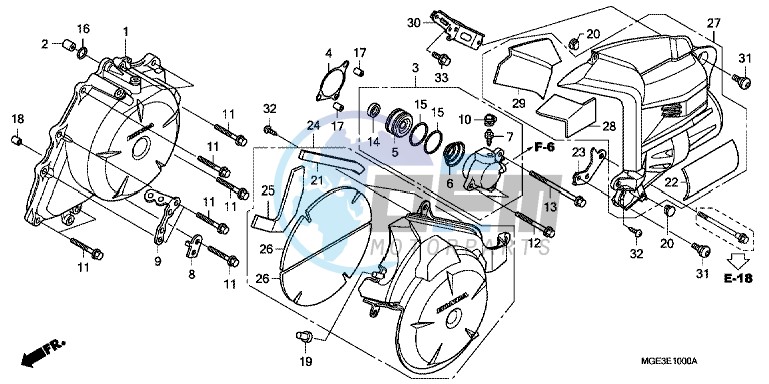 A.C. GENERATOR COVER