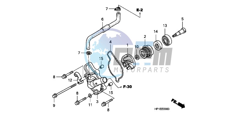 REAR BRAKE HOSE/BRAKE PIPE