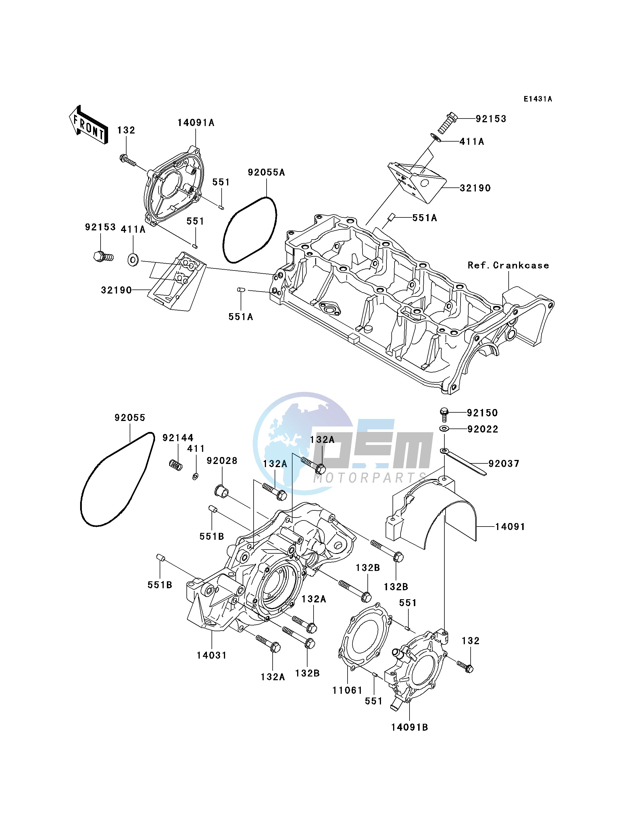 ENGINE COVER-- S- --- A7F - A9F- -