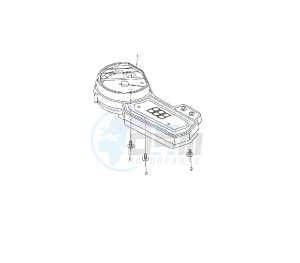 FZ6 FAZER S2 ABS 600 drawing METER