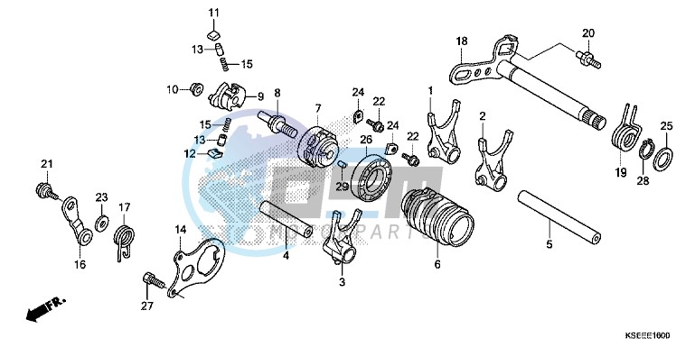 GEARSHIFT DRUM