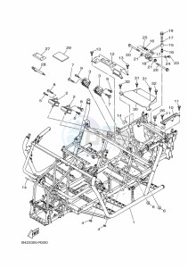 YXM700E YXM70VPXK (B5FF) drawing FRAME