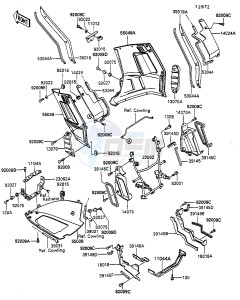 ZG 1000 A [CONCOURS] (A7-A9) [CONCOURS] drawing COWLING LOWERS -- ZG1000-A7_A8- -