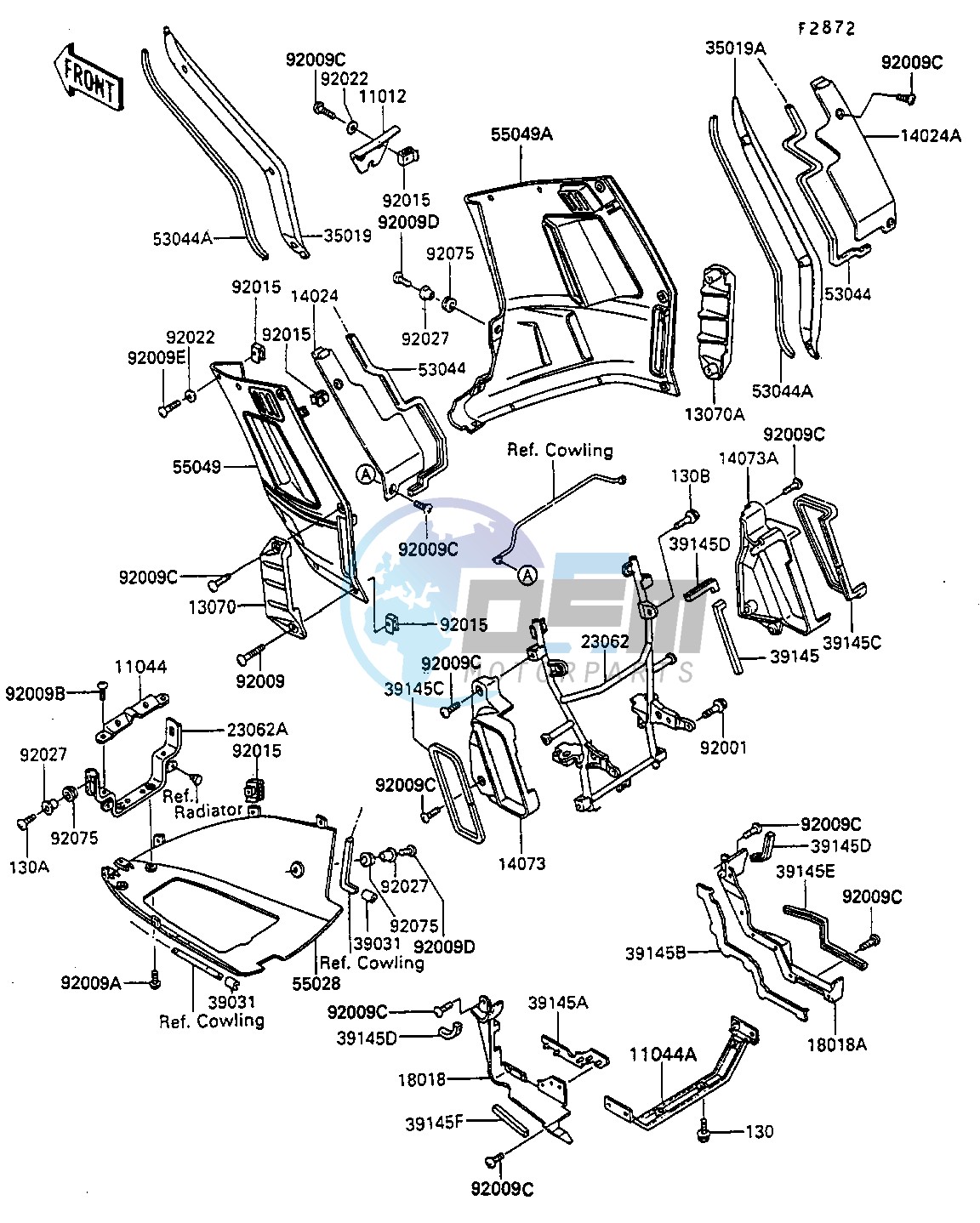 COWLING LOWERS -- ZG1000-A7_A8- -