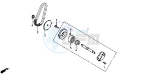 NSS250A JAZZ drawing OIL PUMP