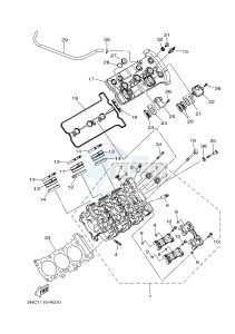 YXZ1000R SS YXZ10YESJ YXZ1000R SS (B0F6) drawing CYLINDER