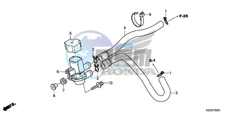 AIR INJECTION SOLENOID VALVE