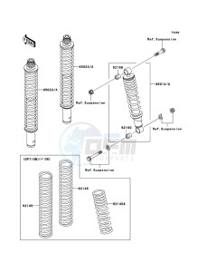 KVF360 KVF360B6F EU drawing Shock Absorber(s)