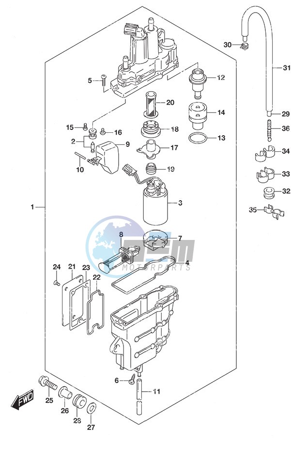 Fuel Vapor Separator