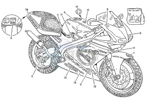 MITO EVOL.125 drawing LABEL COLOR “B”