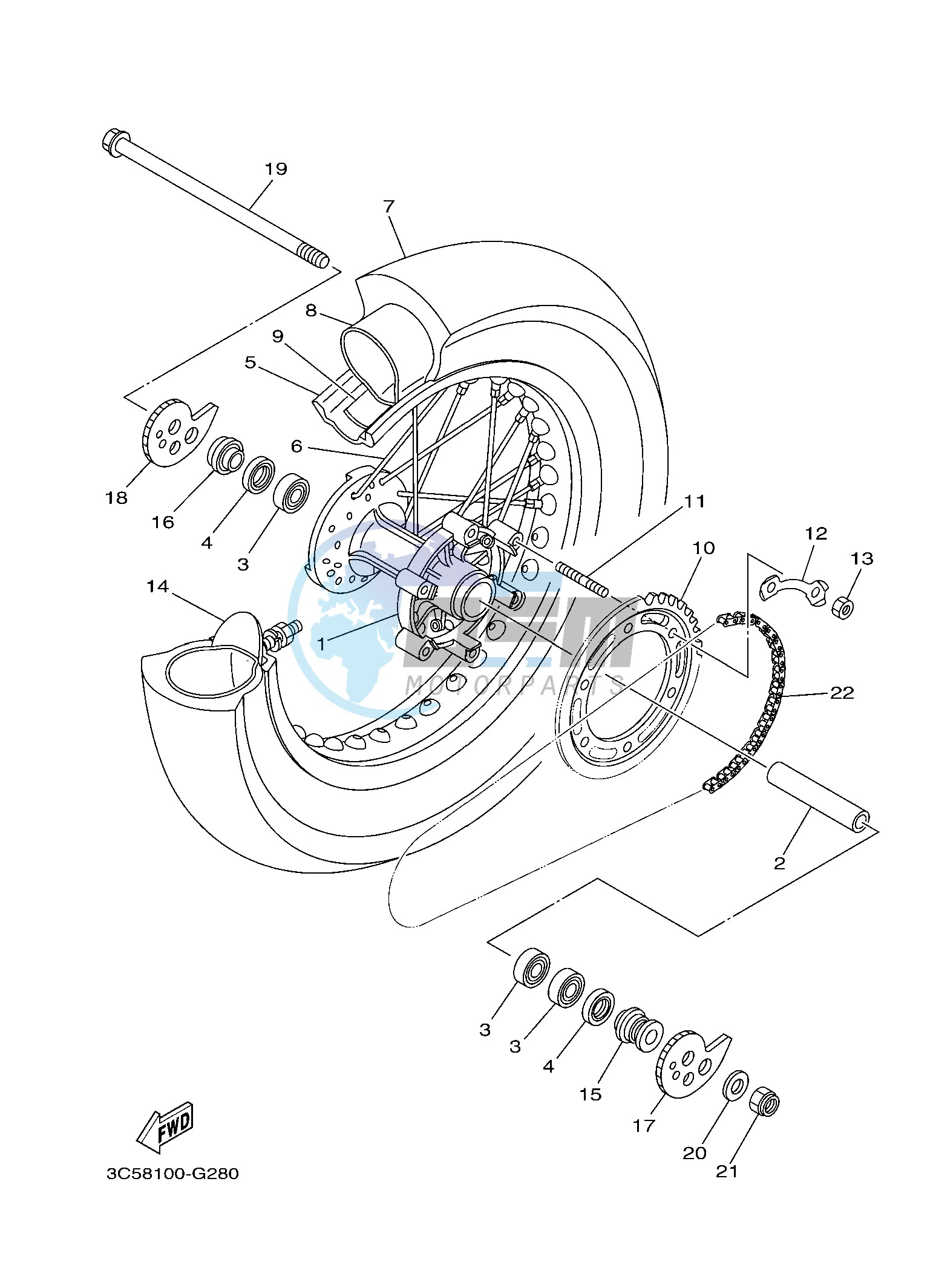 REAR WHEEL