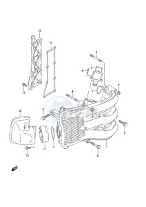 DF 50A drawing Intake Manifold/Silencer/Exhaust Cover