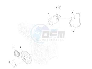 GTS 300 SUPER IE ABS E4 (APAC) drawing Stater - Electric starter