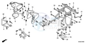 GL18009 France - (F / CMF) drawing ENGINE GUARD