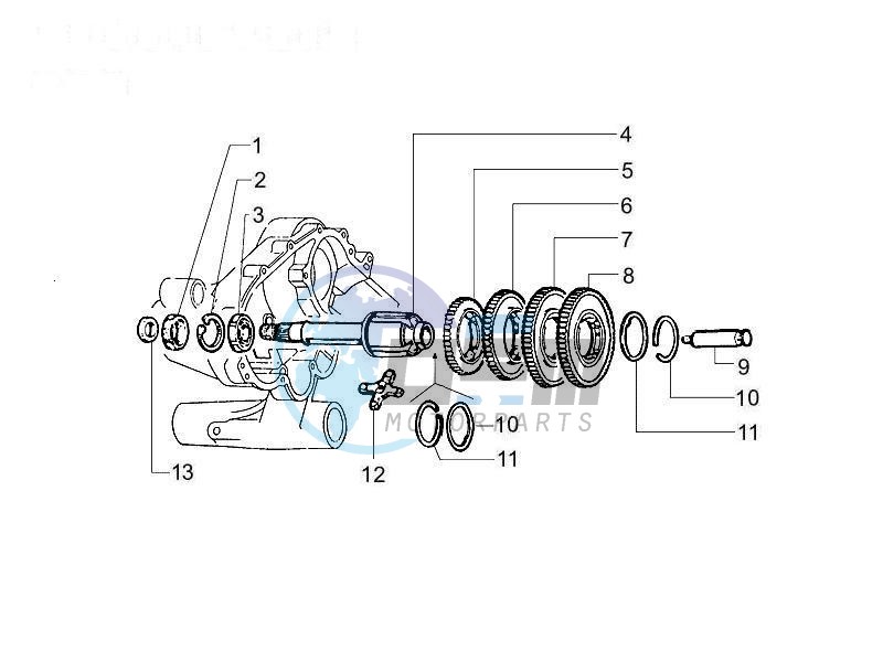 Rear transmission