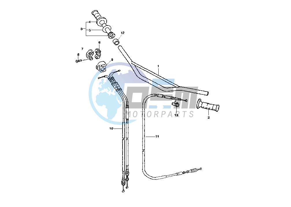 STEERING HANDLE – CABLE