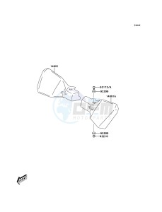 KLV1000 LV1000-A2H GB XX (EU ME A(FRICA) drawing Handle Cover