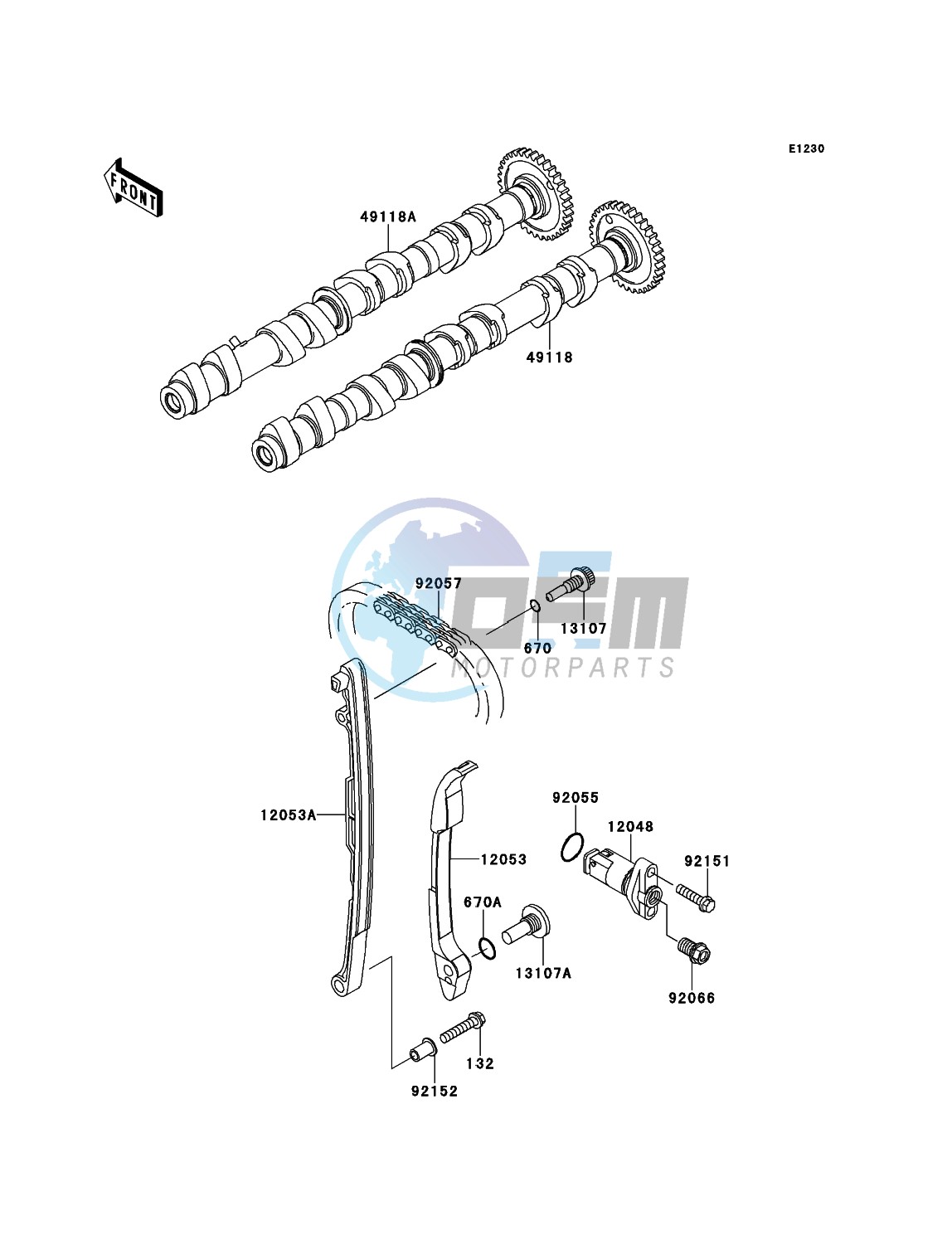 Camshaft(s)/Tensioner