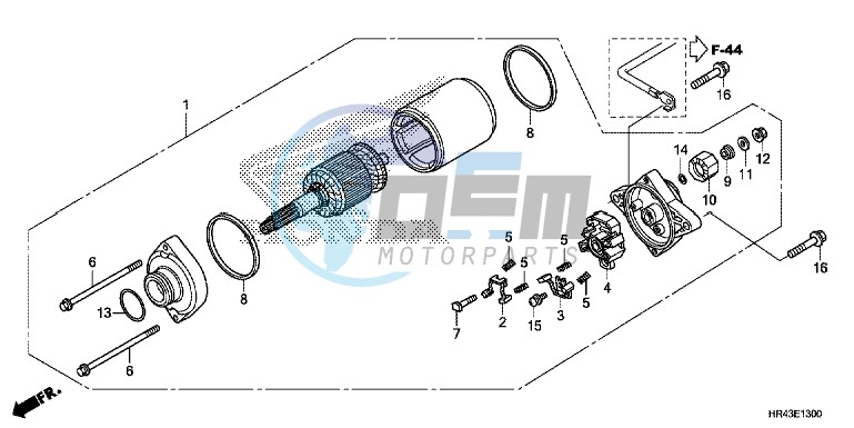 STARTER MOTOR