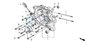 NVS504SH 502 drawing RIGHT CRANKCASE