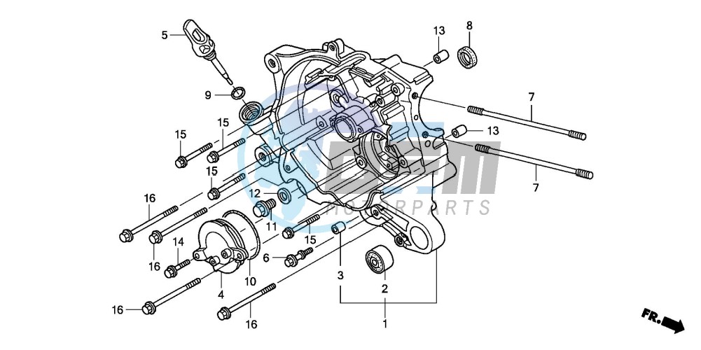 RIGHT CRANKCASE