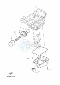 TRACER 700 MTT690-U (B1K2) drawing OIL CLEANER