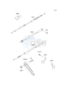 KDX 220 A [KDX220R] (A10-A12) [KDX220R] drawing CABLES