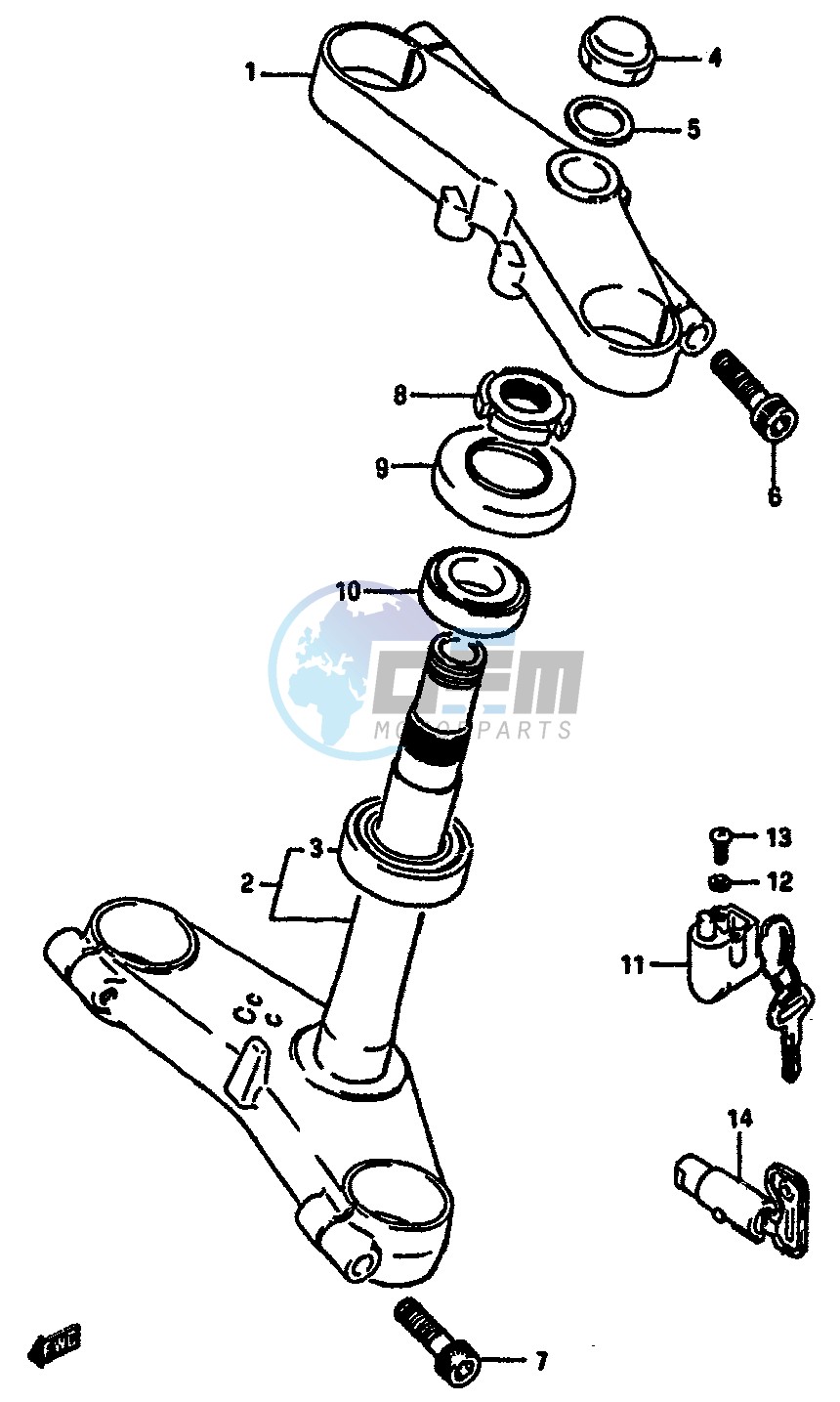 STEERING STEM