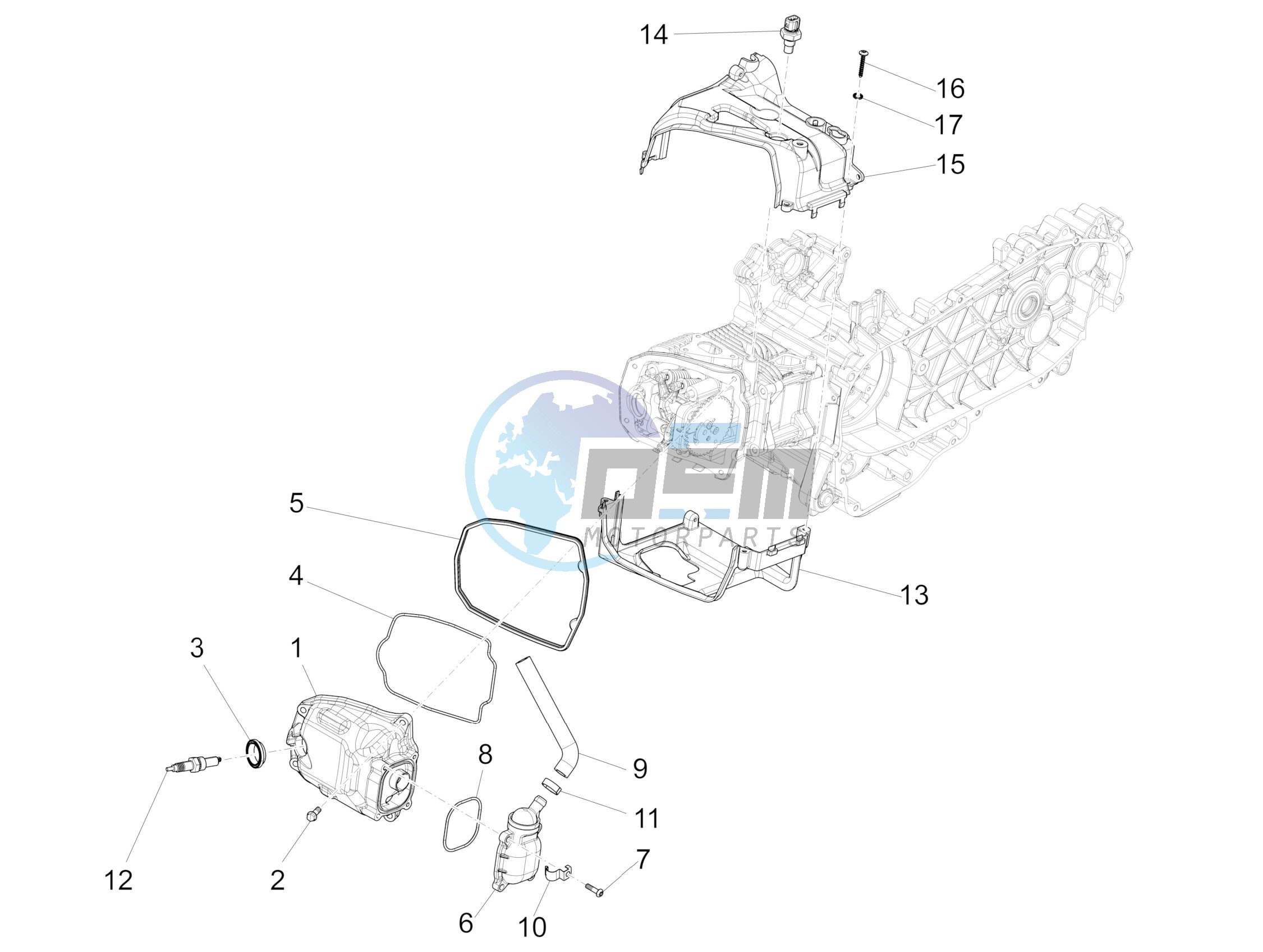 Cylinder head cover