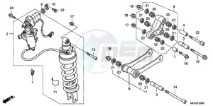 GL18009 Europe Direct - (ED) drawing REAR CUSHION